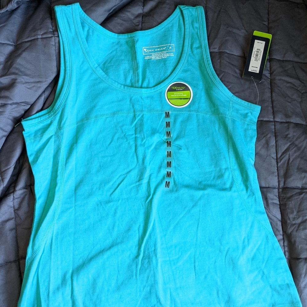Blue/Green Tank Top